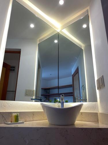 Ванная комната в Hotel Aldea del Bazar & Spa