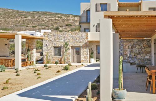 a villa with a view of the house at Agave Donousa Suites in Donoussa
