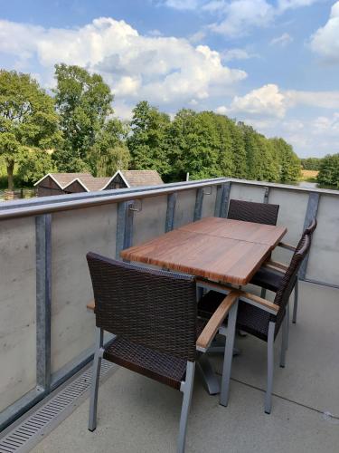 Balkón nebo terasa v ubytování Seehof Reuter Ferienhof