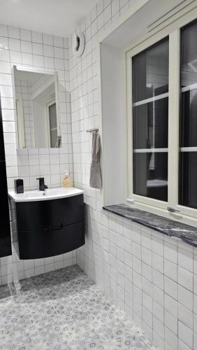 Salle de bains dans l'établissement Borgen Panorama, A Scenic Getaway