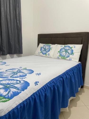 Katil atau katil-katil dalam bilik di Apartamento de Praia Guaratuba