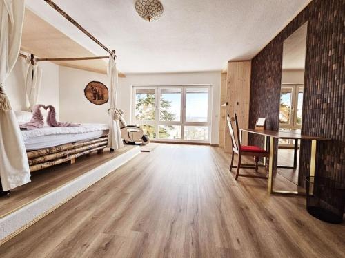 Ένα ή περισσότερα κρεβάτια σε δωμάτιο στο Holiday home in Gebhardshain