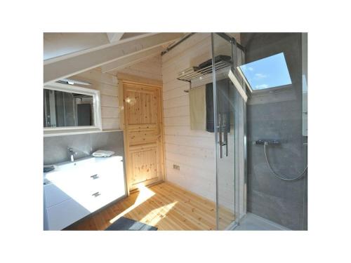 Koupelna v ubytování Le Sine Nomine Comfortable holiday residence