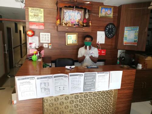 Επισκέπτες που μένουν στο Hotel O Sion Residency