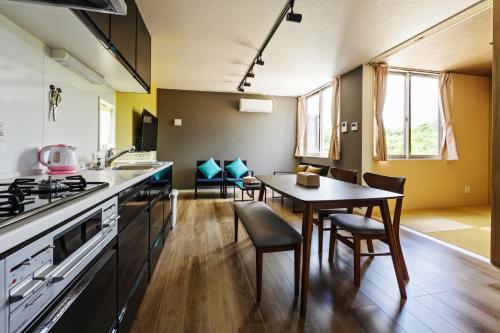 Kuchyň nebo kuchyňský kout v ubytování Cottage Chulala