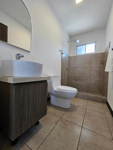 Bilik mandi di Apartamento Boulevar Park