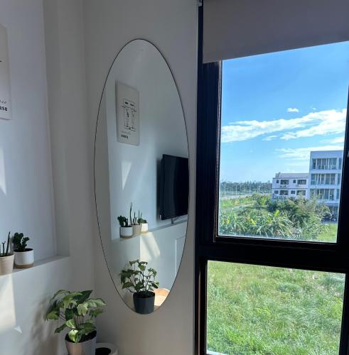 Hiyou Homestayにあるテレビまたはエンターテインメントセンター