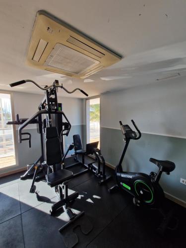 Fitness centrum a/nebo fitness zařízení v ubytování Veneziola Paraíso Apartment La Manga