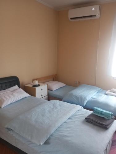 Postel nebo postele na pokoji v ubytování Prenoćište Zora