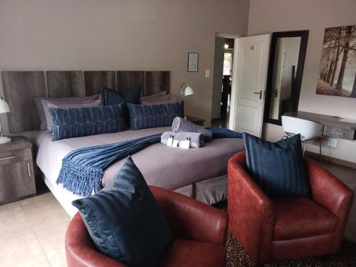 Posezení v ubytování Blue Sparrow Guest House