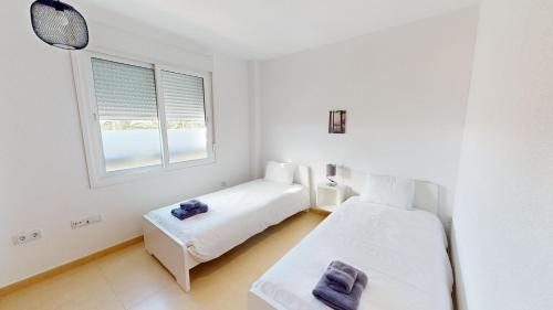 Postel nebo postele na pokoji v ubytování Casa Principe F - Murcia Holiday Rentals Property