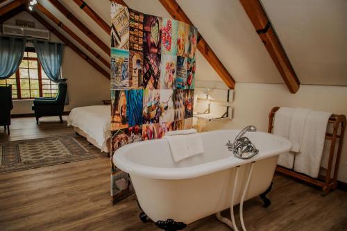 Гостиная зона в Aan de Oever Guesthouse