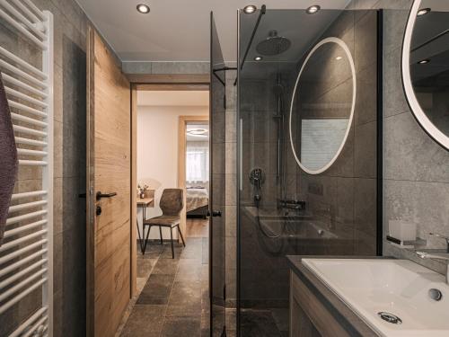 Koupelna v ubytování Ferienhaus Evelyn