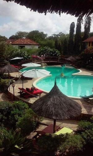 Bazén v ubytování Double Heart Resort nebo v jeho okolí