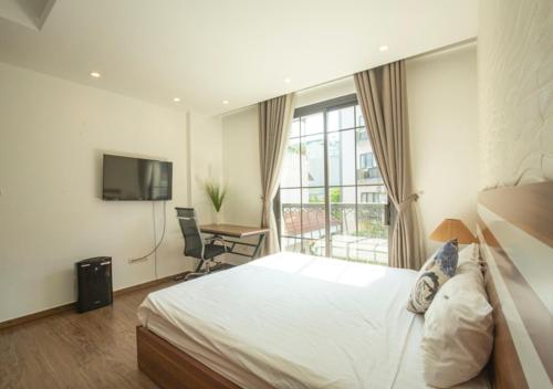Giường trong phòng chung tại Sumitomo2 - Apartments for Japanese