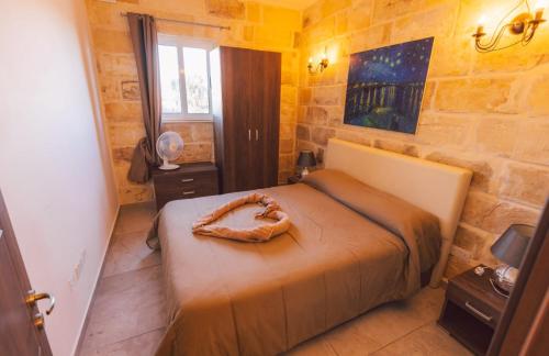 Cama o camas de una habitación en Villa Chossie