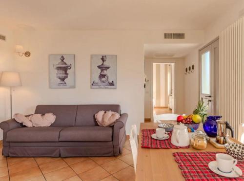 Χώρος καθιστικού στο Luxury Residence La Pianca - Pool and Terrace Lake View
