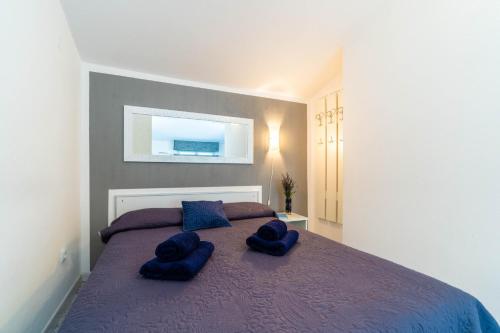 Postel nebo postele na pokoji v ubytování Apartments Percan