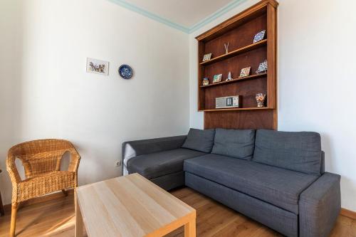 Χώρος καθιστικού στο Alfama lisboa 2nd floor amazing river view