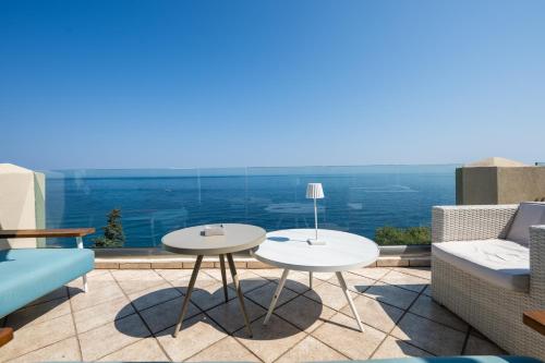 Γενική θέα στη θάλασσα ή θέα στη θάλασσα από  αυτό το ξενοδοχείο