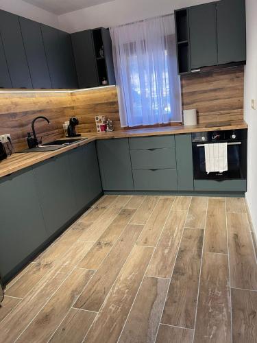 Dapur atau dapur kecil di Guesthouse Széllak