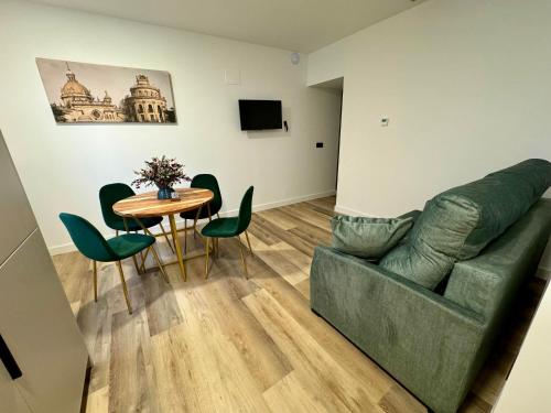 Χώρος καθιστικού στο Solera Suites