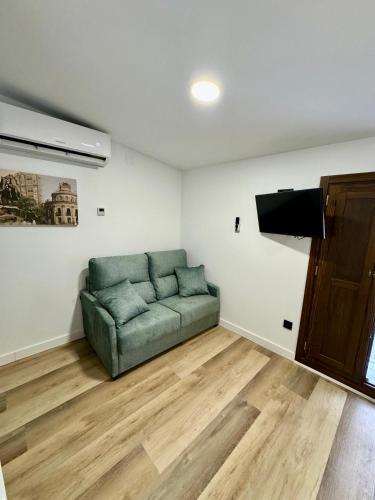 Χώρος καθιστικού στο Solera Suites