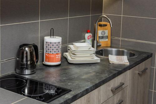 Una cocina o zona de cocina en Adzic Apartments