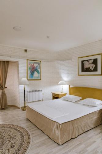 Postel nebo postele na pokoji v ubytování Amare