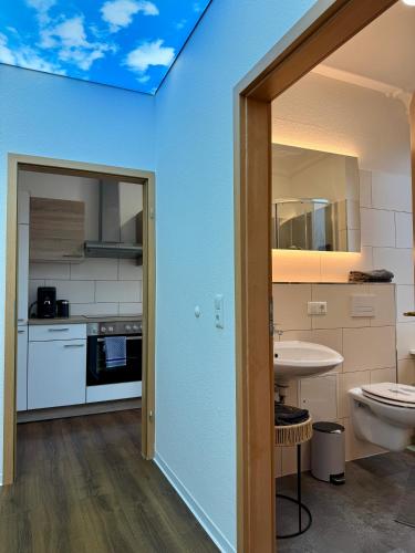Ένα μπάνιο στο Licht Loft