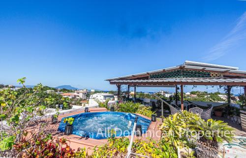 Unusual Artist's Loft with jacuzzi and Roof Terrace