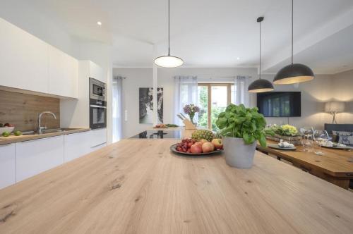 Η κουζίνα ή μικρή κουζίνα στο Ferienhaus K4 in Garmisch-Partenkirchen