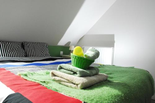 Postel nebo postele na pokoji v ubytování B&B Het Schaliënhof