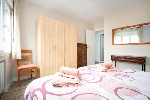 Postel nebo postele na pokoji v ubytování MyHouseSpain - Piso 3 habitaciones cerca playa San Lorenzo