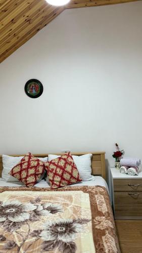 Katil atau katil-katil dalam bilik di Guesthouse Makry