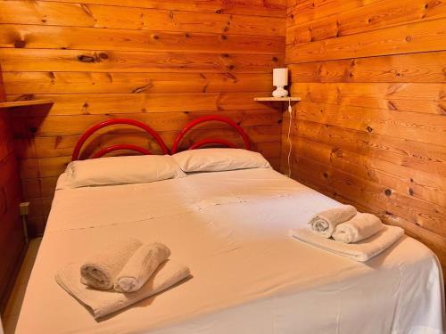 Postel nebo postele na pokoji v ubytování VIOLA Club Village & Camping