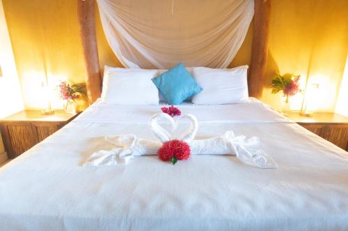 Letto o letti in una camera di Totoco Eco Resort