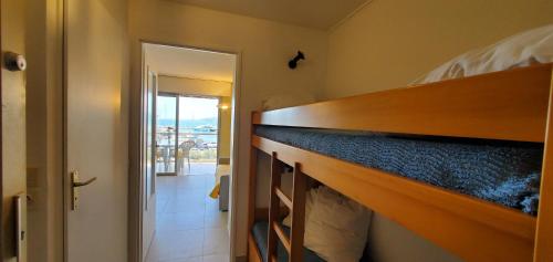 LE CAPITOLE Vue mer Studio cabine 27m2 2 adultes 2 enfants avec climatisation et garage