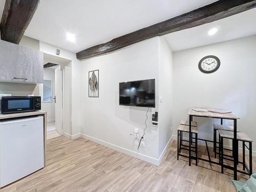 Køkken eller tekøkken på Appartement tout neuf 4 pers N6