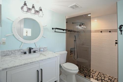 Koupelna v ubytování Casa Playa Resort