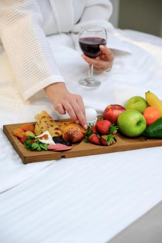 Comida en el hotel o alrededores