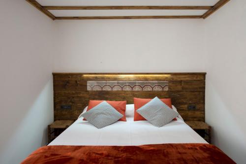 Кровать или кровати в номере Apartments Mo