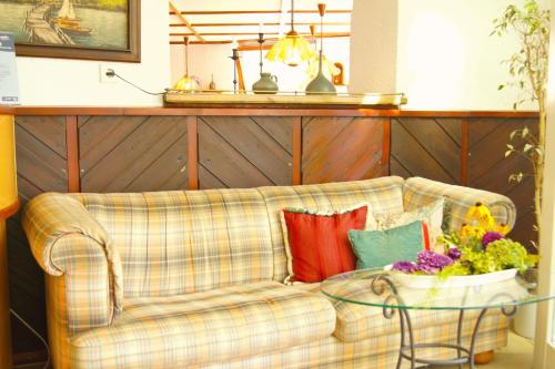 Χώρος καθιστικού στο Hotel Gasthof Kreuz