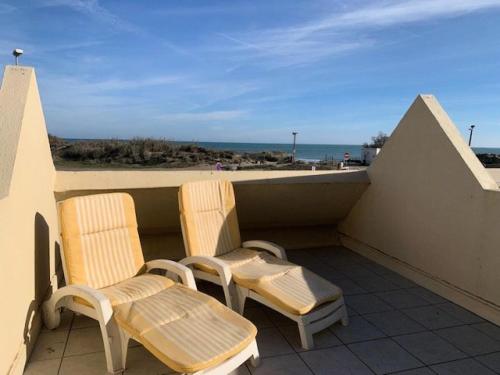 Résidence Héliopolis Bâtiment Ab - Studio 4 pers Héliopolis Bât AB très grande terrasse MAE-2984