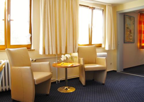 Χώρος καθιστικού στο Hotel Gasthof Kreuz