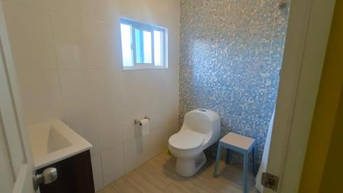 Koupelna v ubytování Hostal Florida Valpo