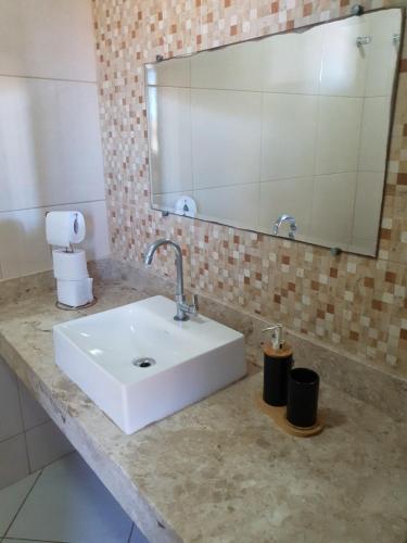 Bilik mandi di Estadia dos Sonhos