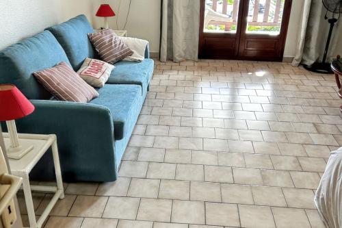 Istumisnurk majutusasutuses Studio charmant au Diamant - 30 m² - Piscine partagée
