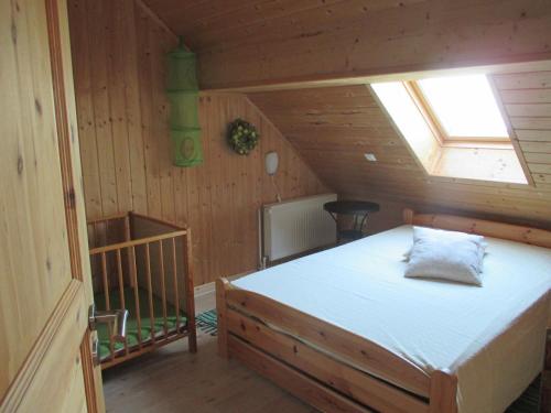Postelja oz. postelje v sobi nastanitve Marijanas Landhaus am Meer