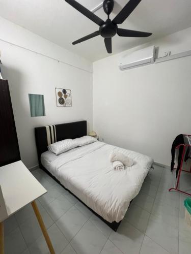 Cama o camas de una habitación en Dieyra Homestay